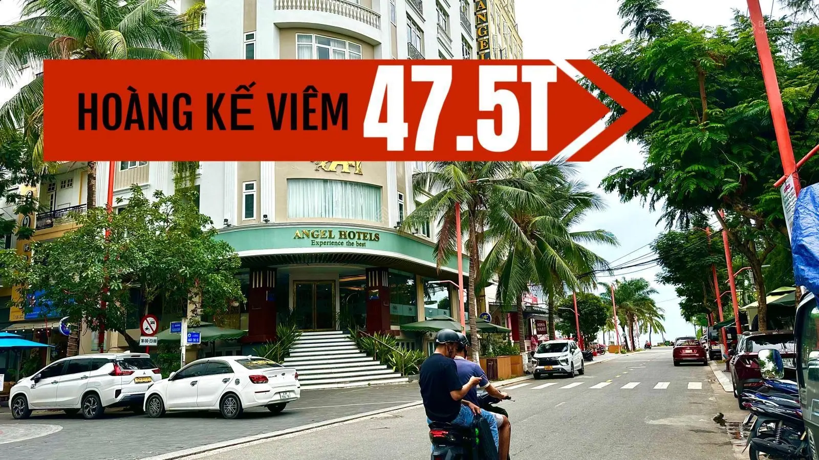 Bán đất đường 7.5m Hoàng Kế Viêm, diện tích 315m. Xây được 14 tầng. Nằm gần Biển. Khu An Thượng