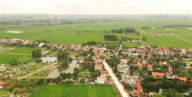 Vân Hòa, Ba Vì, HN. Cách thủ đô 45 phút chạy xe. Với DT 339m2 đã trừ hành lang