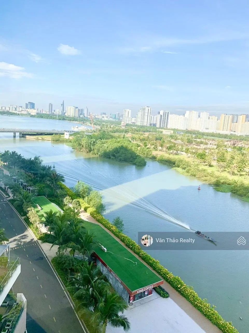 (Full 2 mặt kính - diện tích lớn 137m2) căn hộ 3PN view sông - thành phố siêu đẹp Đảo Kim Cương Q2