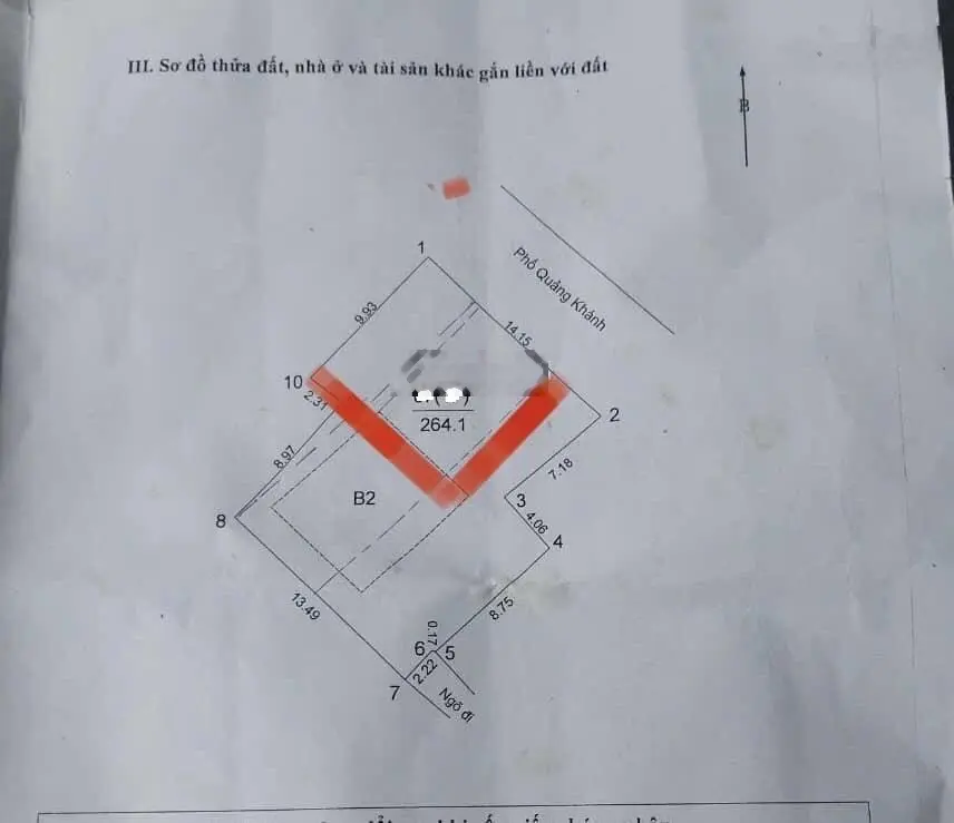 Bán Nhà 100m1T MẶT PHỐ Quận Tây Hồ MT10m Vải Hè Khủng 64 Tỷ Quảng Khánh.