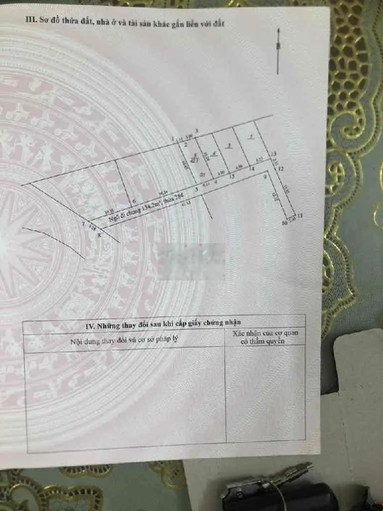 Bán nhà tại Ngõ 23 Tư Đình, Long Biên, Long Biên, Hà Nội. Diện tích 42m2
