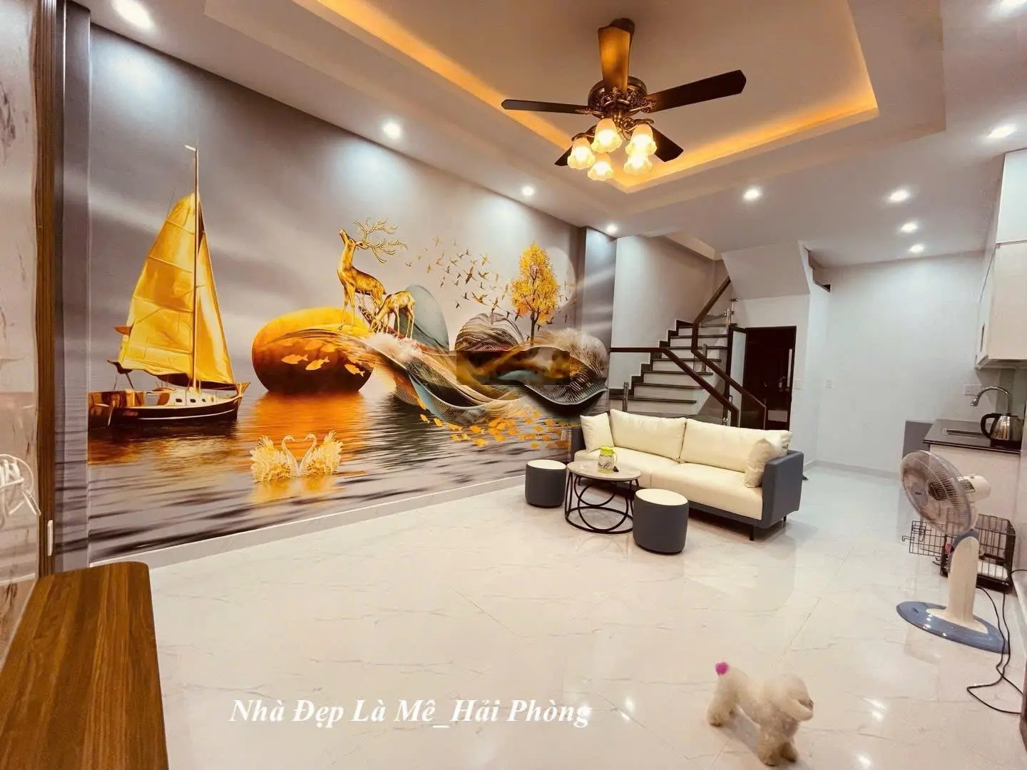 Nhà 3 tầng xây mới Miếu Hai Xã