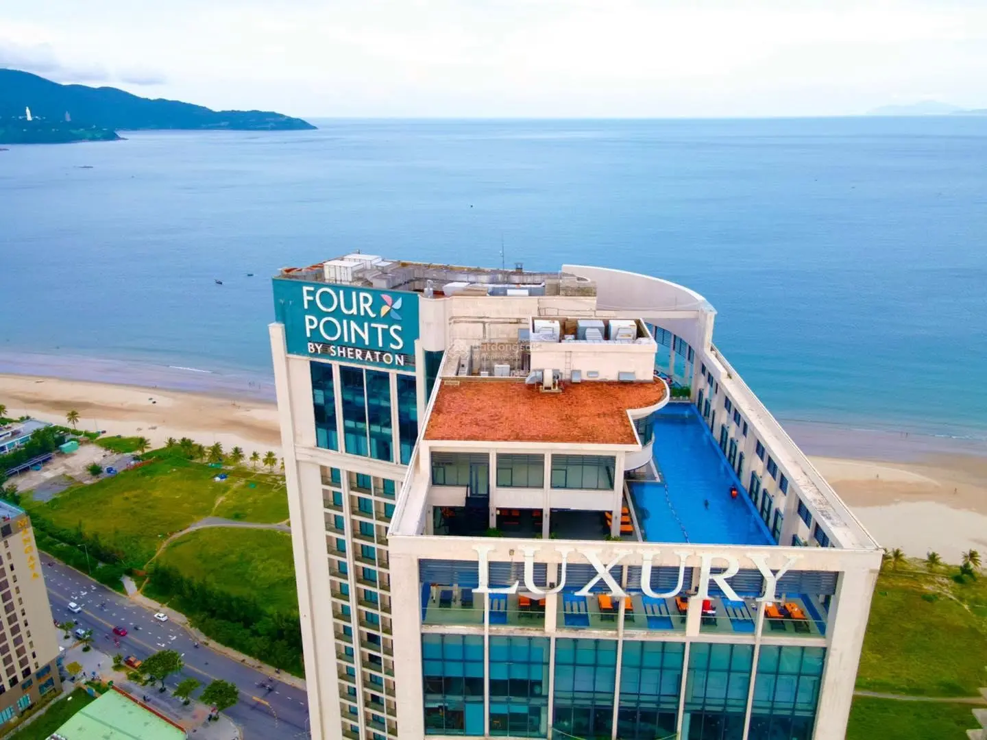 Hàng hiếm căn 2PN 73m2 Alphanam Apartment view biển Mỹ Khê và phố. Full nội thất Luxury sổ lâu dài