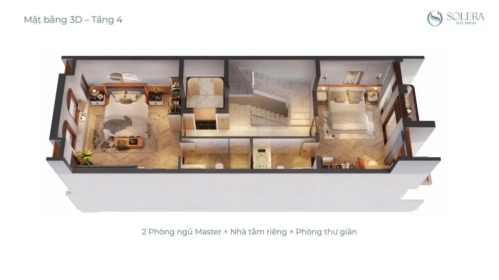 Bán Shophouse 5PN, 5WC ở Solera Quy Nhơn, 4,6 tỷ, 92,5m2