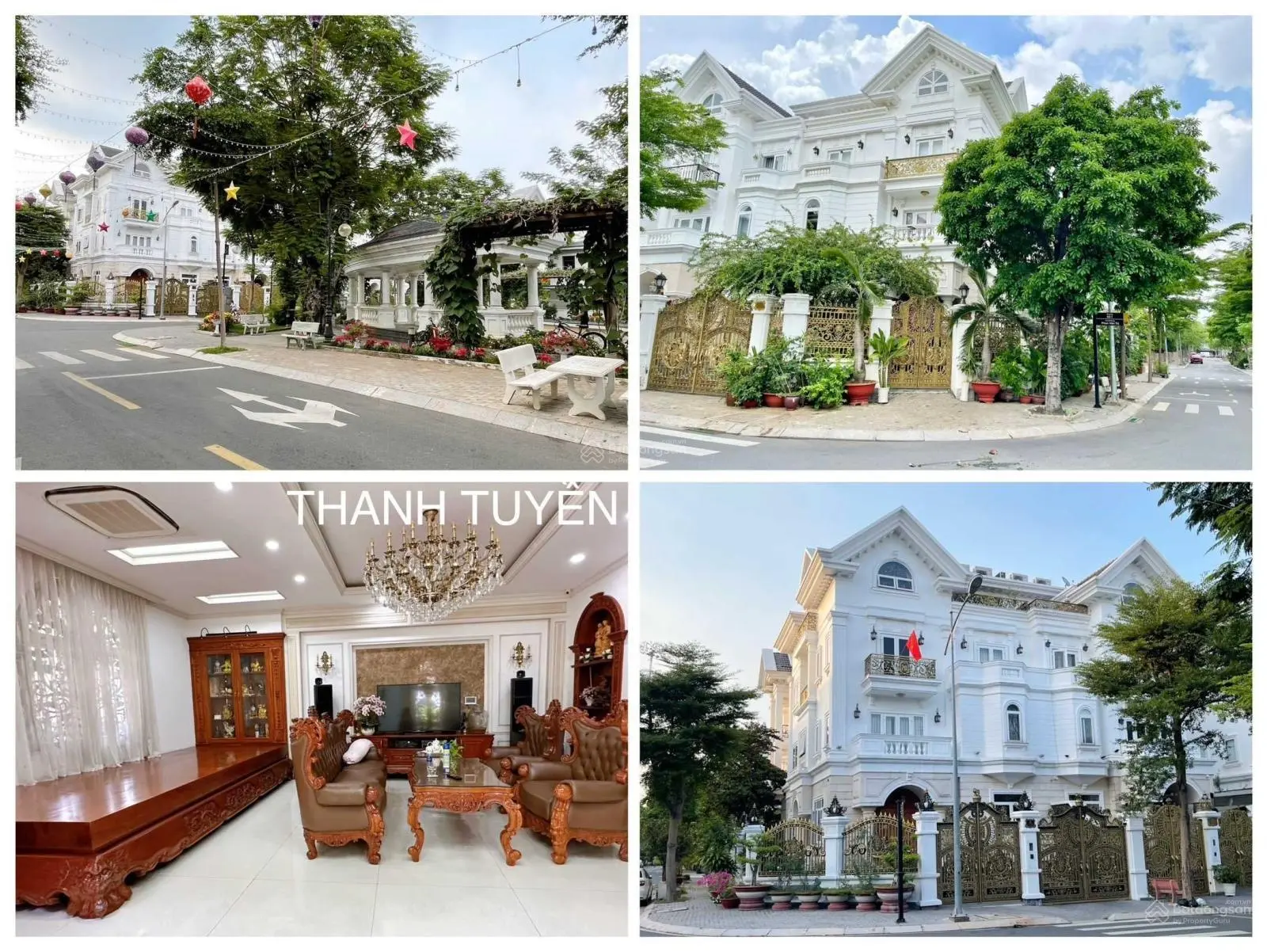 Bán biệt thự góc 2 MT có thang máy, nội thất gỗ sang trọng, CityLand Garden Hills. Thanh Tuyền