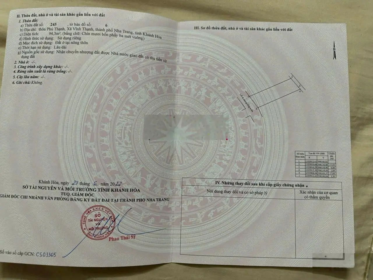 Bán căn nhà mặt tiền đường Phú Thiện, Vĩnh Thạnh - cạnh chợ Ga và trường cấp 3 Hà Huy Tập