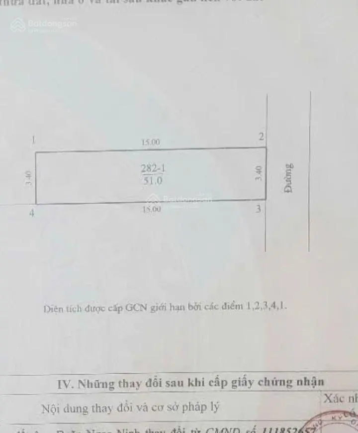 3 tỷ 800 triệu có nhà 51 m , 4 tầng , 3.4 m mặt tiền , sổ đỏ đẹp nhất thị trấn Quang Minh Hà Nội