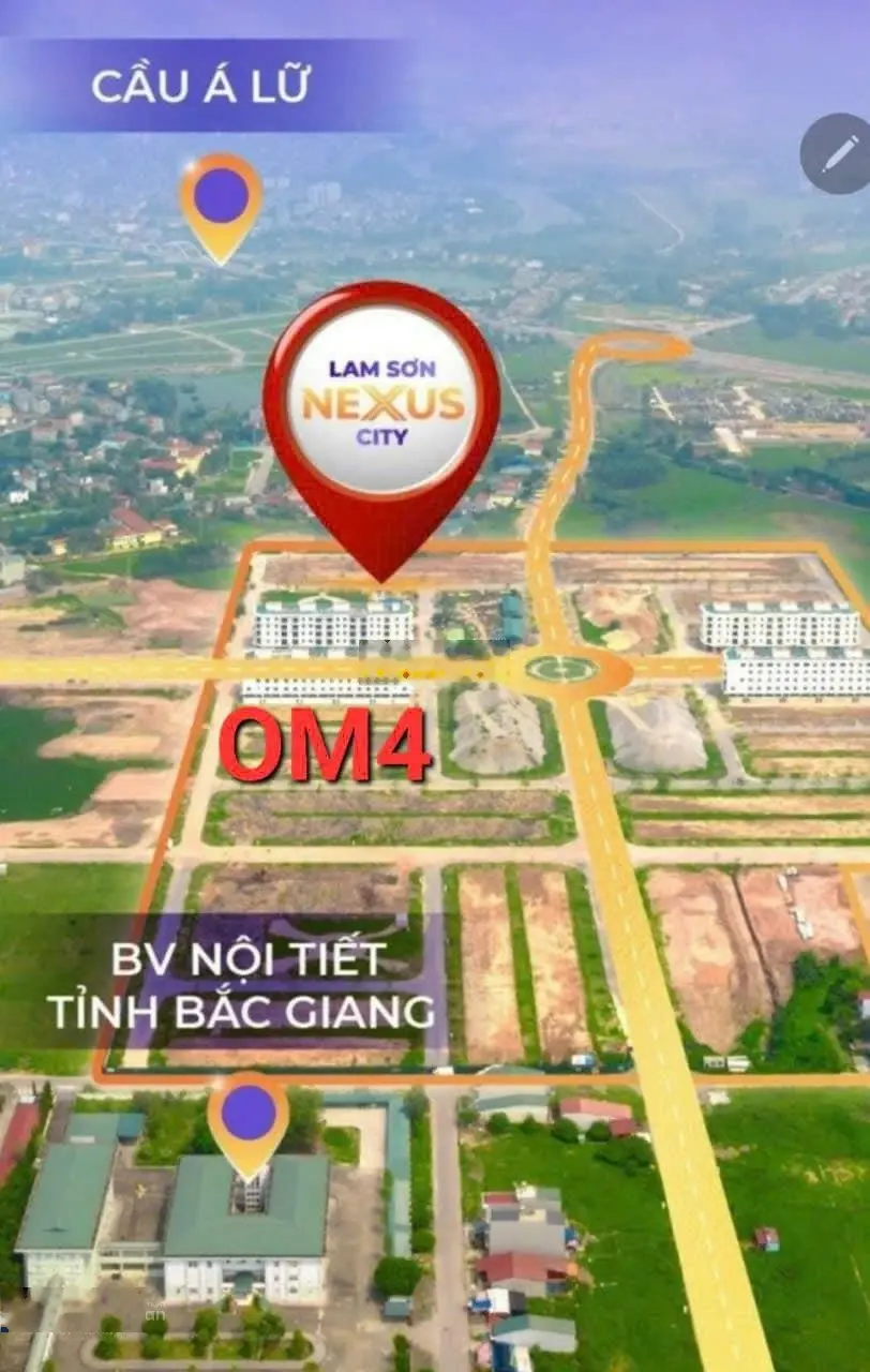 2.3x tỷ - làn 2 đường 48m TP Bắc Giang