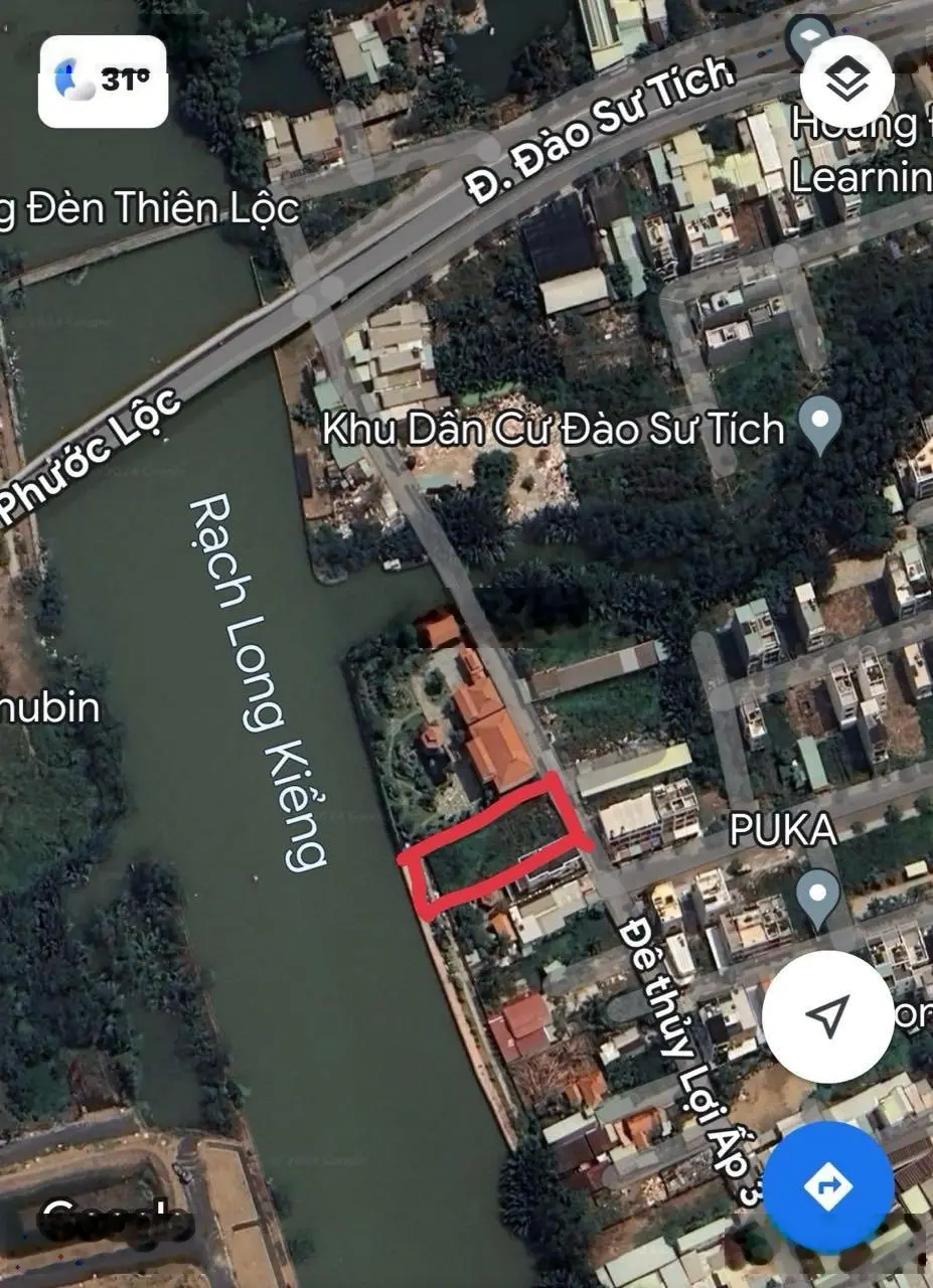 Cần vốn kinh doanh bán gấp lô đất view sông lớn đẹp nhất Phước Kiển, Nhà Bè. 713m2, bán 33 tỷ TL
