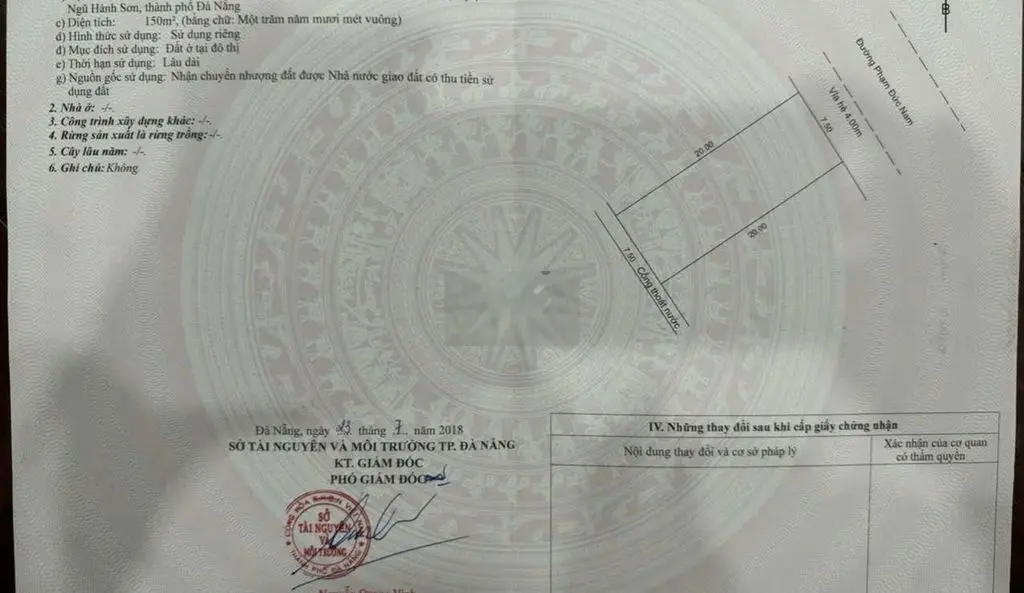 Bán lô góc diện tích lớn 333m2 đường 10.5m và đường 7.5m giá rẻ