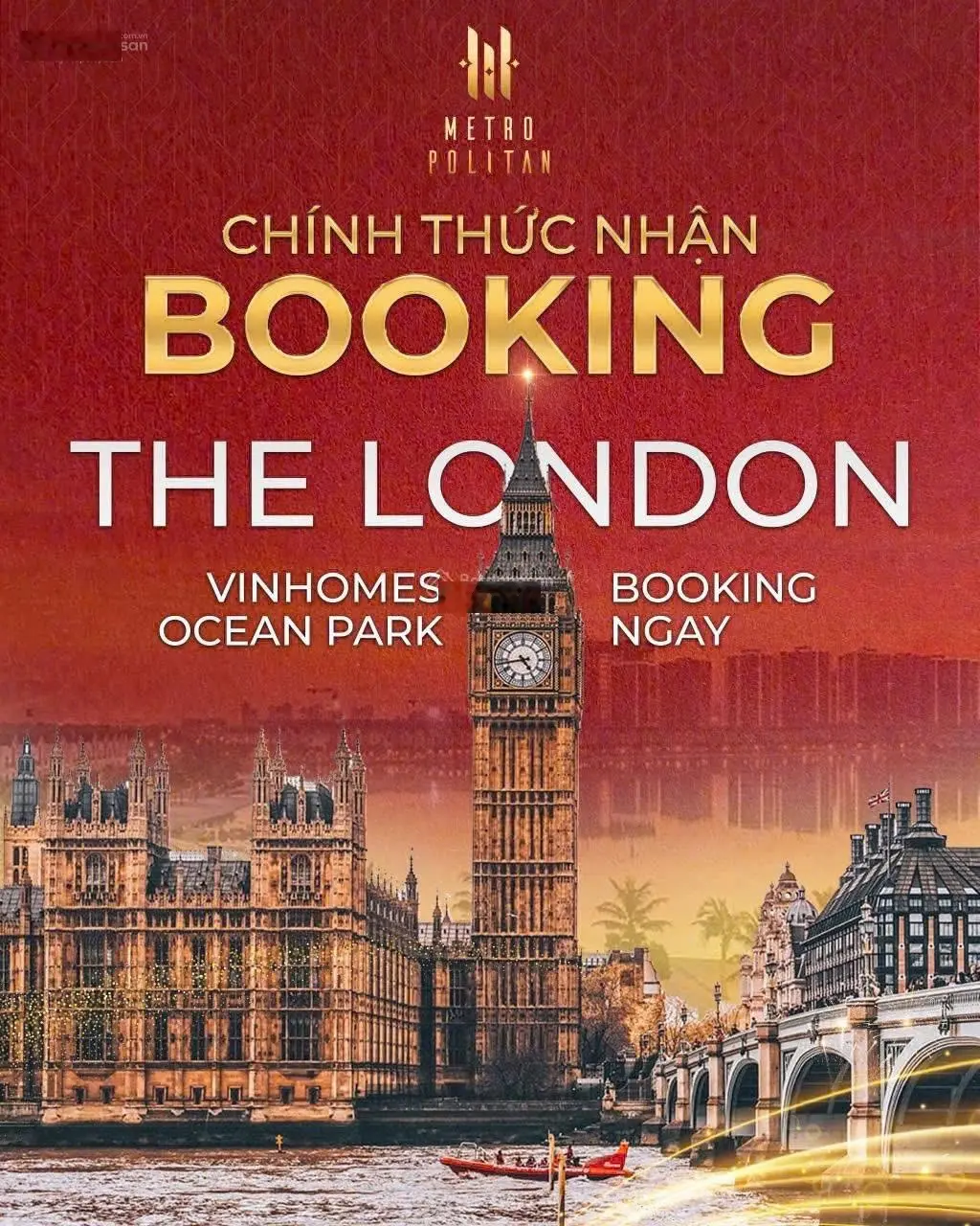 Chính thức nhận booking The London-Vinhomes Ocean Park-Đầu tư từ móng, CSBH 8 năm không lo lãi suất