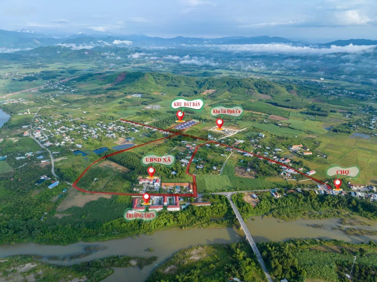 Bán đất trang trại quy hoạch thổ cư có nhà sẵn giá chỉ 1,3tr/m2