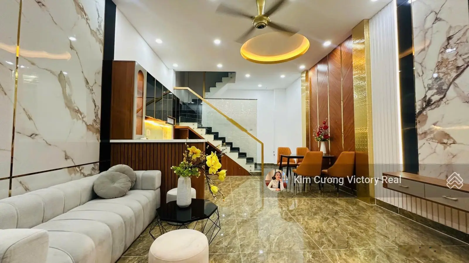 Bán Nhà Mới Đẹp 2 Lầu ST Vào Sử Dụng Ngay - Hẻm 62 Trương Công Định - HXH 6M khu Sang - 7.5 Tỷ TL