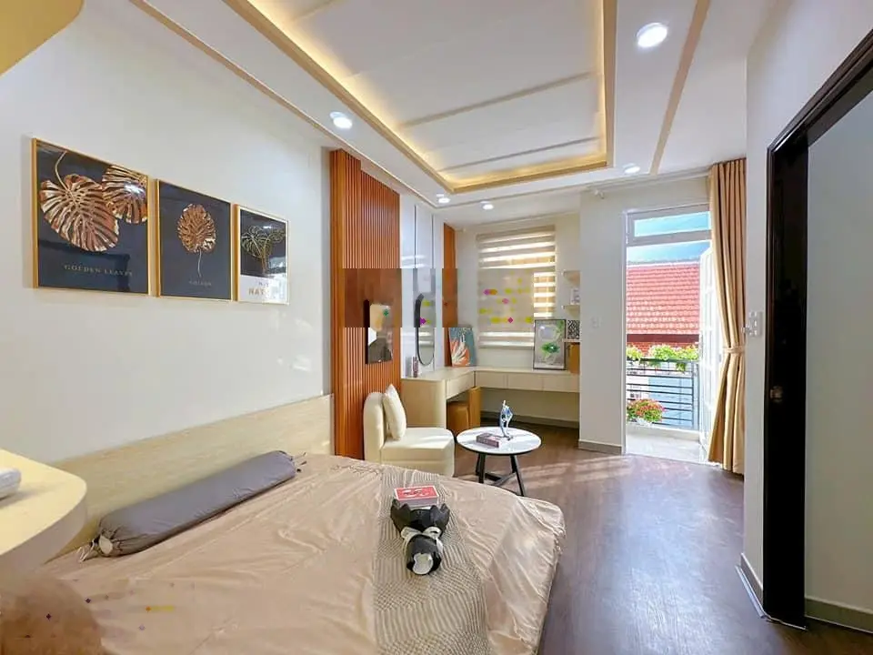 Nhà đẹp mới Bình Tiên 1/, 5x16, trệt lửng 2 lầu, 5PN, 6WC, hẻm to 6m, mua bán công chứng trong ngày