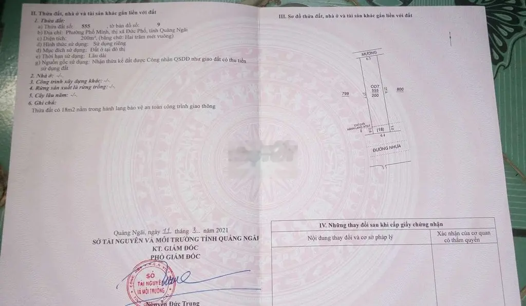 Cần bán nhà cấp 4 hai mặt tiền