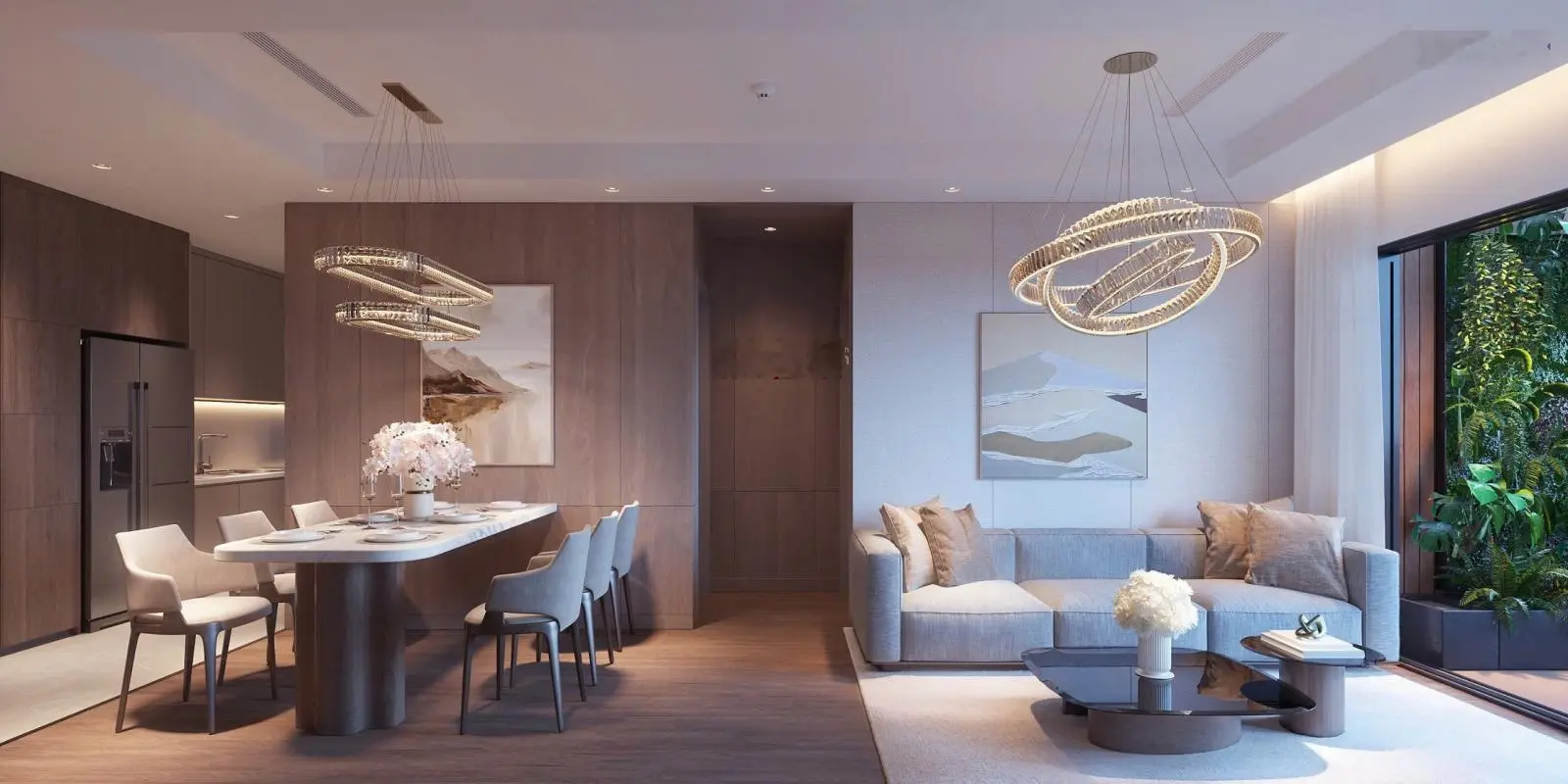 Suất ngoại giao căn 3PN 114m2 CC The Wisteria giá chỉ 5xtr/m2, nhận nhà II/2025, Hinode Royal Park