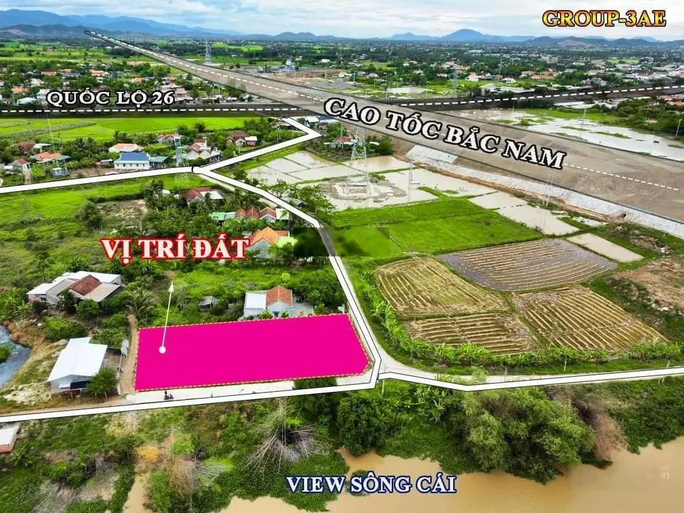 Đất rẻ full thổ tại xa ninh xuân - ninh hoà - khánh hoà - gần nút giao cao tốc bắc nam -ql26