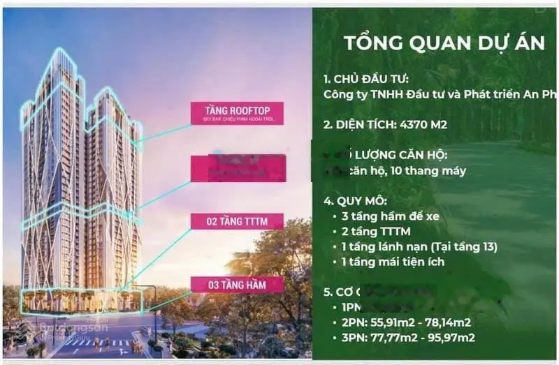 Duy nhất căn hộ 2PN - 65,5m2 tòa The Fibonan. Bỏ vốn 2,2 tỷ là nhận nhà. Vay 45% miễn lãi 18 tháng
