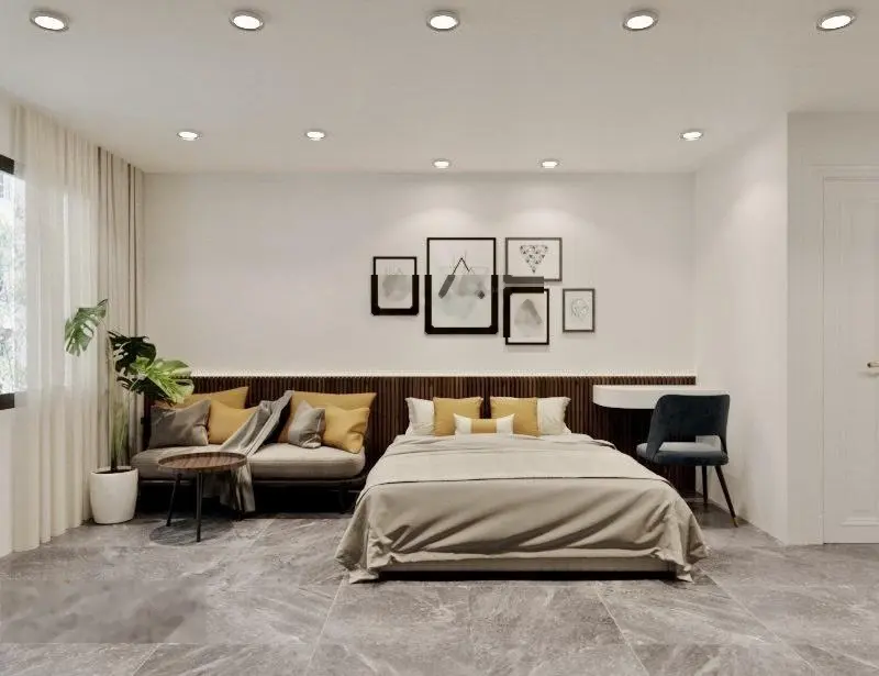 Toà CHDV Minh Khai - Hai Bà Trưng, 65m2*7T xây mới, MT 5M, ngõ 4M, 17 phòng KK, đủ PCCC, lãi 7%/năm