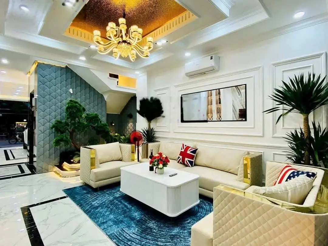 Nhà mặt tiền kinh doanh 158 đường số 59 P14 GV 4 tầng 4PN 5WC thang máy full nội thất