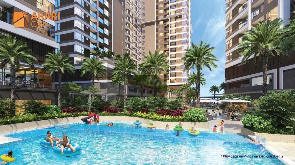 AKARI CITY giai đoạn 2, 80m2 vốn 1tỷ3 sở hữu căn hộ mới cao cấp