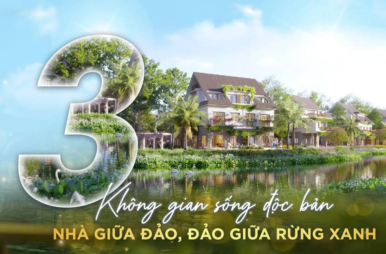Lý do nên sở hữu biệt thự đảo tại Eco Central Park Vinh?