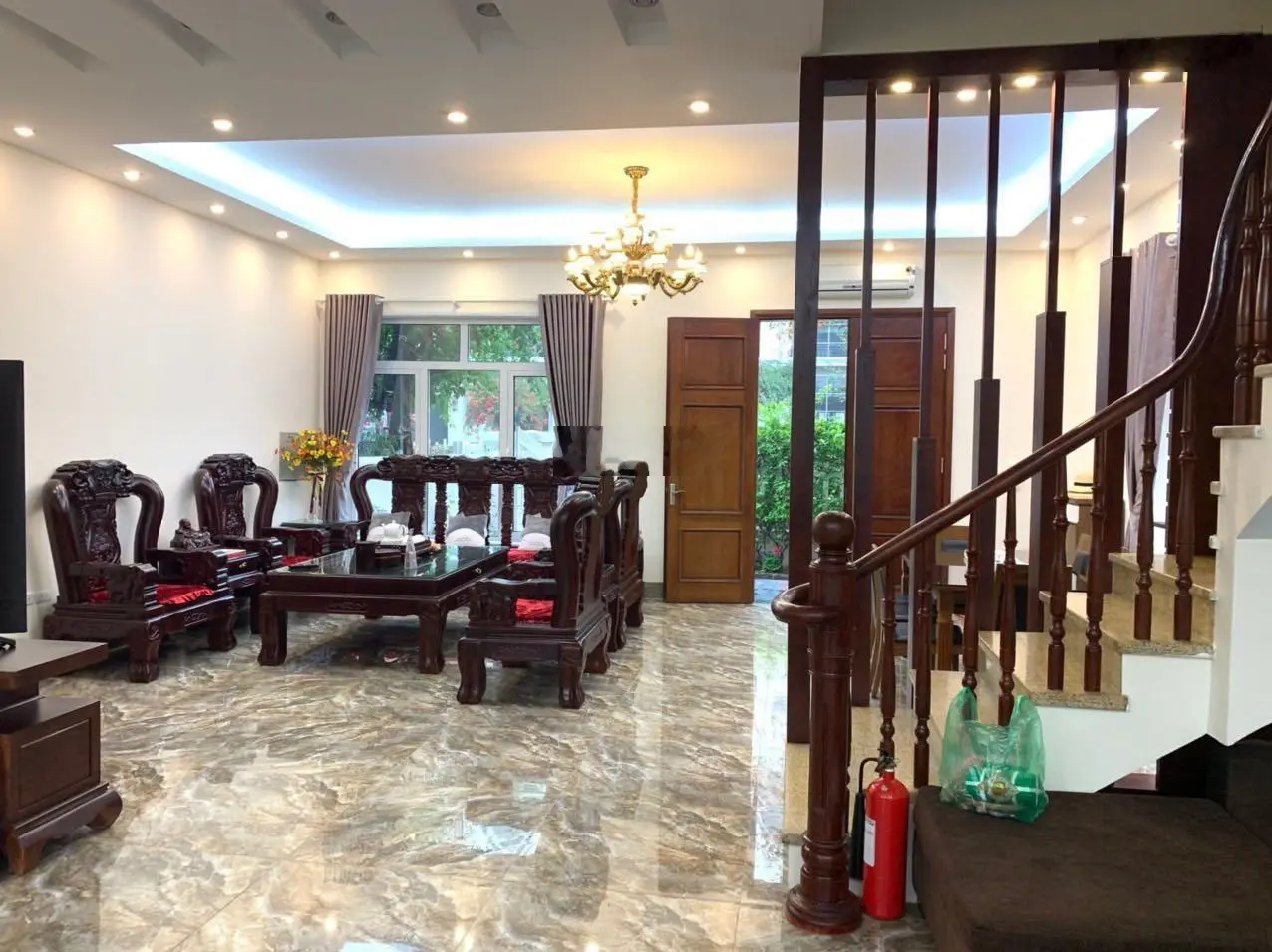 Bán biệt thự song lập Hoa Lan 8 sông to đẹp 212m2, Tây Tứ Mệnh Vinhomes Riverside, 0963 892 ***