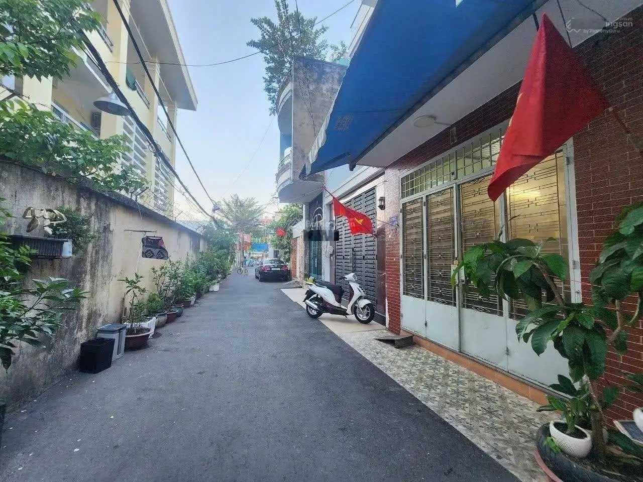 Đối diện Cityland Phan Văn Trị P10 4tầng 4pn 5wc 4x17m hẻm 1 trục trước nhà 6m cách trục chính 35m