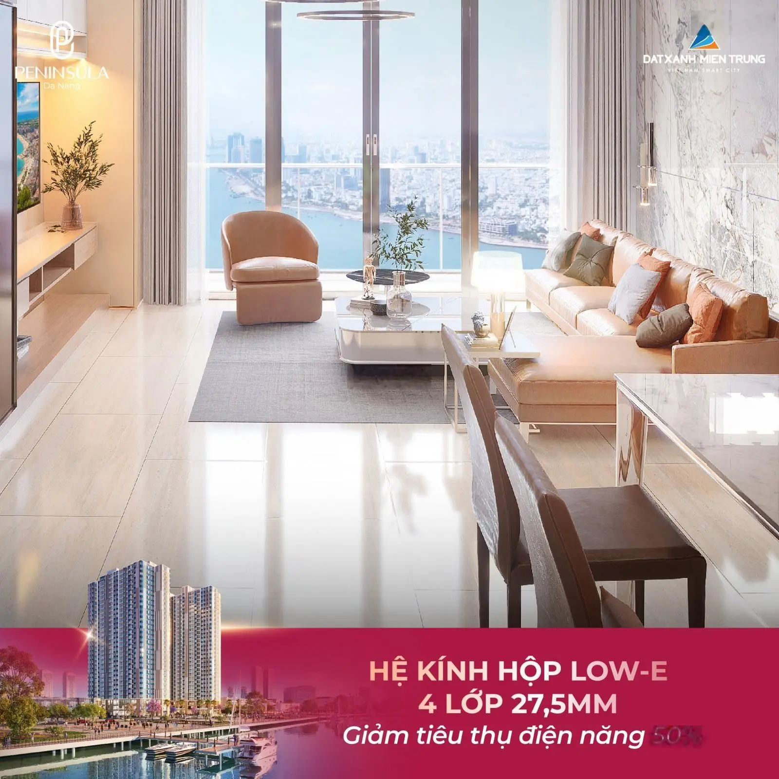Quỹ căn hộ view trực diện sông Hàn - Sổ hồng vĩnh viễn - Vốn chỉ 750 triệu, full nội thất cao cấp