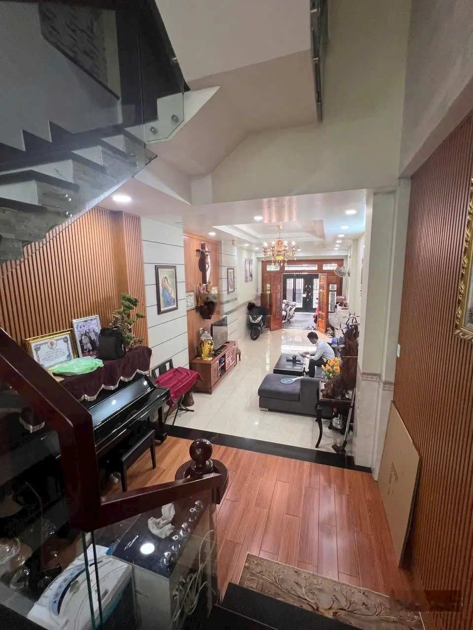 Nhà Trường Chinh, TTN, DT: 4x26, trệt 3
