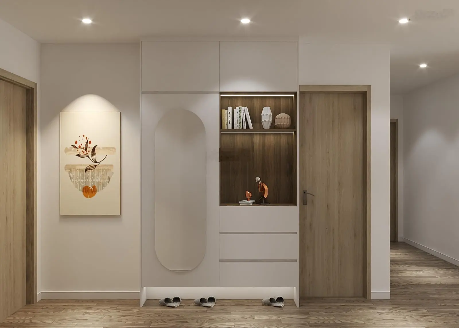 Bán CH dự án Hei Tower, diện tích 63m2 thiết kế 2N-1W, full nội thất, giá 4,1 tỷ có thương lượng