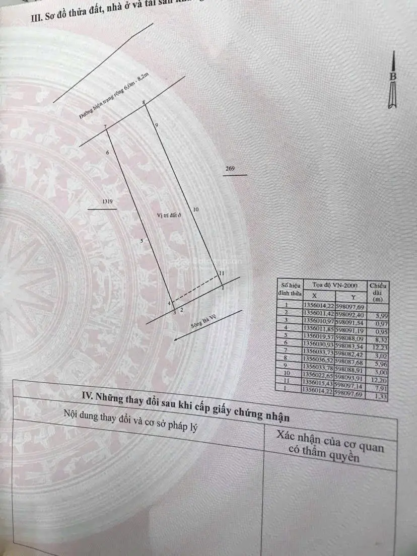 Đất mặt tiền đường chùa Thiên Phú gần chợ Ga, DT 157,4m2 chỉ 2,4 tỷ