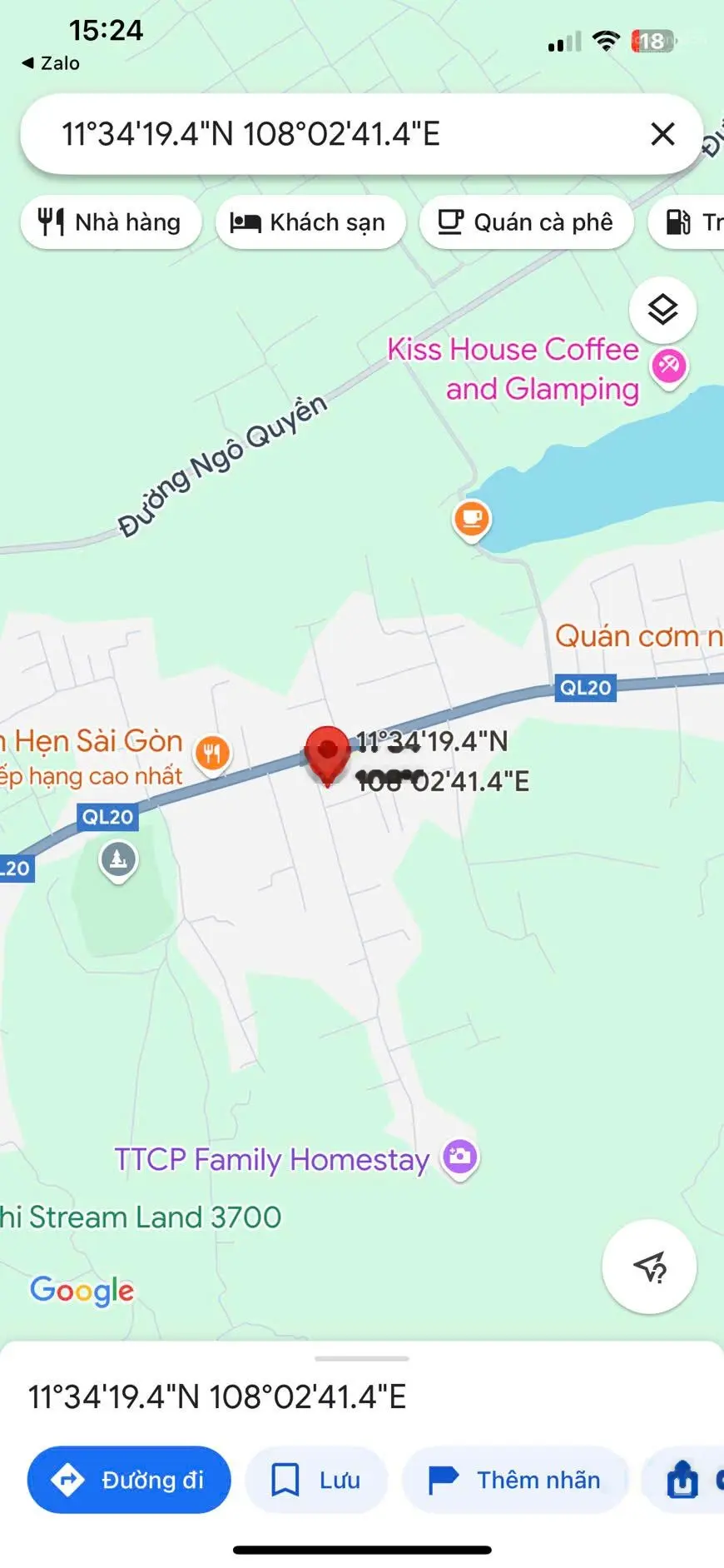 Chính chủ cần bán gấp lô đất mt đường nguyễn văn cừ, thị trấn di linh, lâm đồng