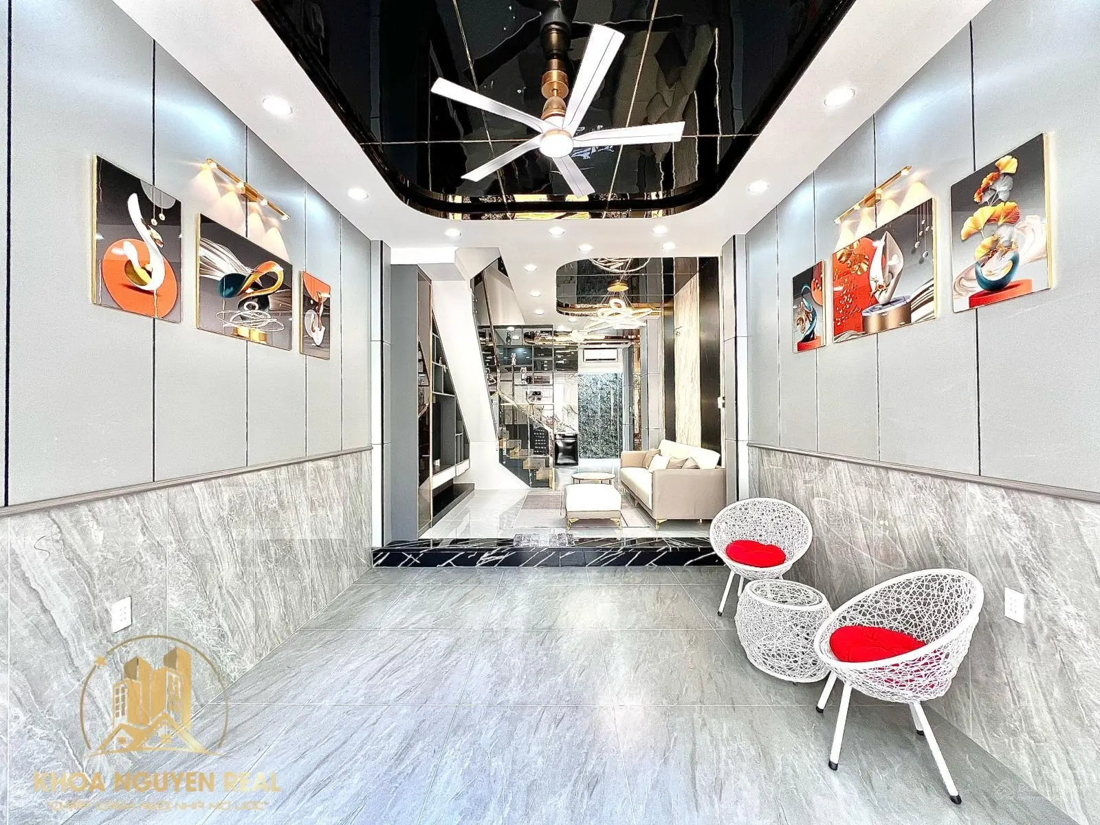 Chỉ còn 1 căn - Smart home 1 chạm - kiến trúc trẻ trung hiện đại - 4x13.5m - gần KDC Sài Gòn Mới