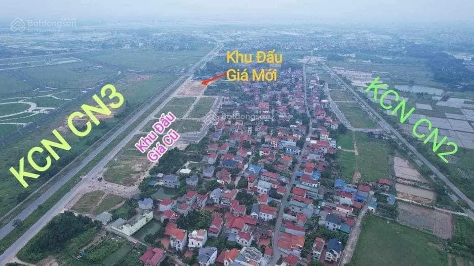 Bán đất đấu giá LK1-14 Hương Đình Đoài, Sóc Sơn, 100m, vỉa hè 3m, chỉ 36 triệu/m, gần KCN Nội Bài