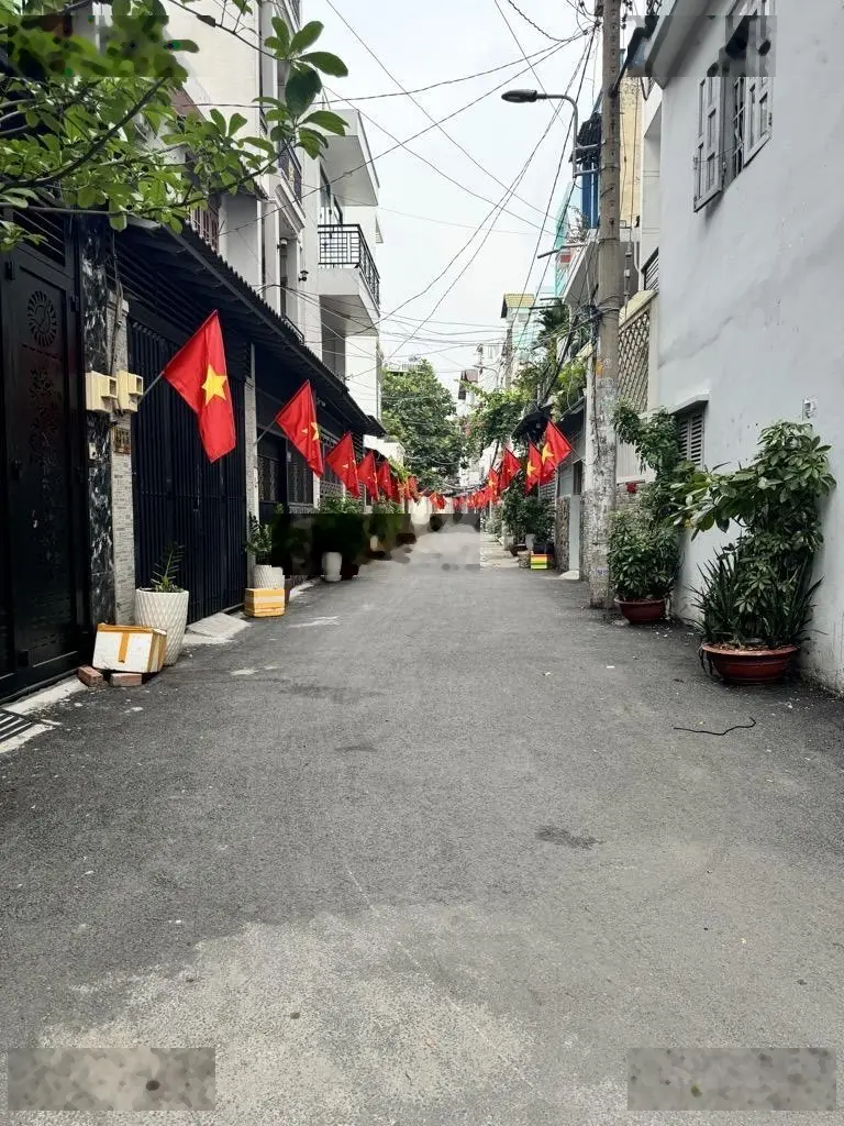 Hẻm xe hơi thông - 2tầng btct - nguyễn tư giản, p12, gò vấp - sát bên mặt tiền-giá:6 tỷ dt: 60m2