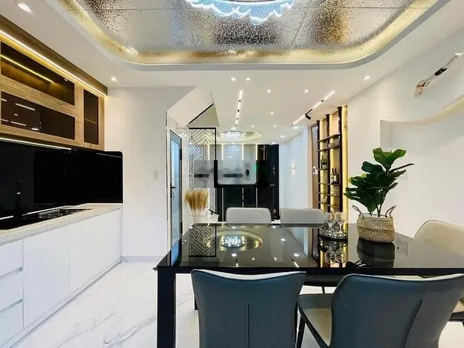 Siêu Phảm Hẻm 5m🆘Lê Văn Thọ P16 4.5X12M🆘4 Lầu 4pn 4wc Full Nội Thất