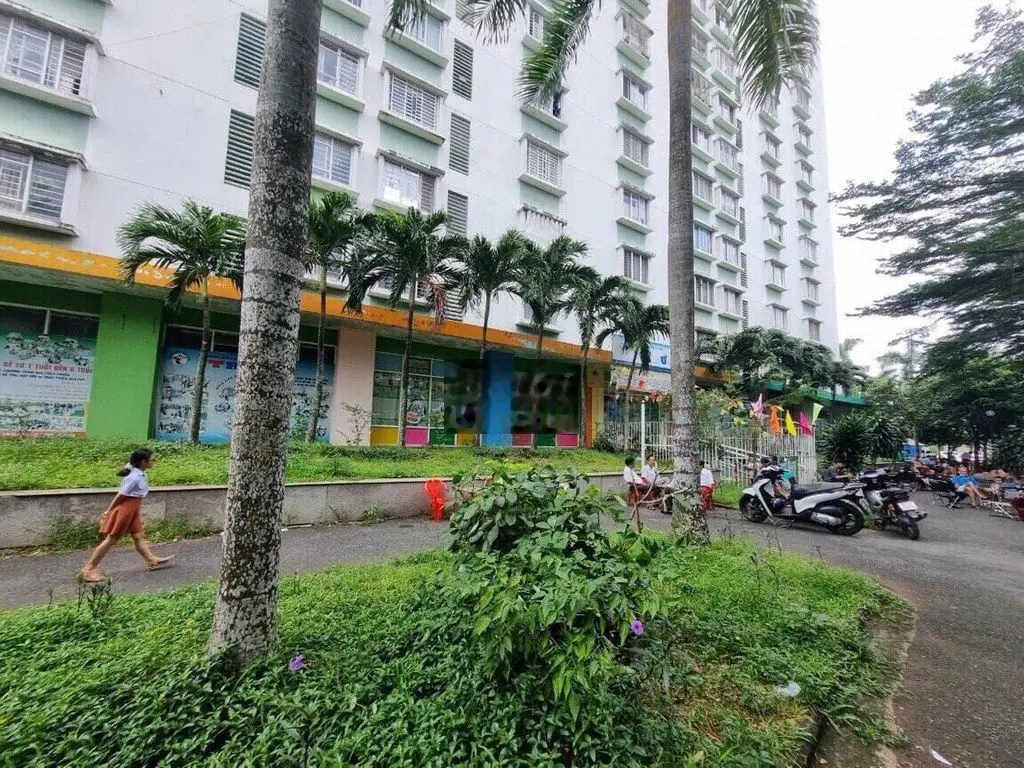 CC D1 KDC Phú Lợi P7 Q8, 2PN 74,7m2 SHR lâu dài, thang máy , hỗ trợ NH
