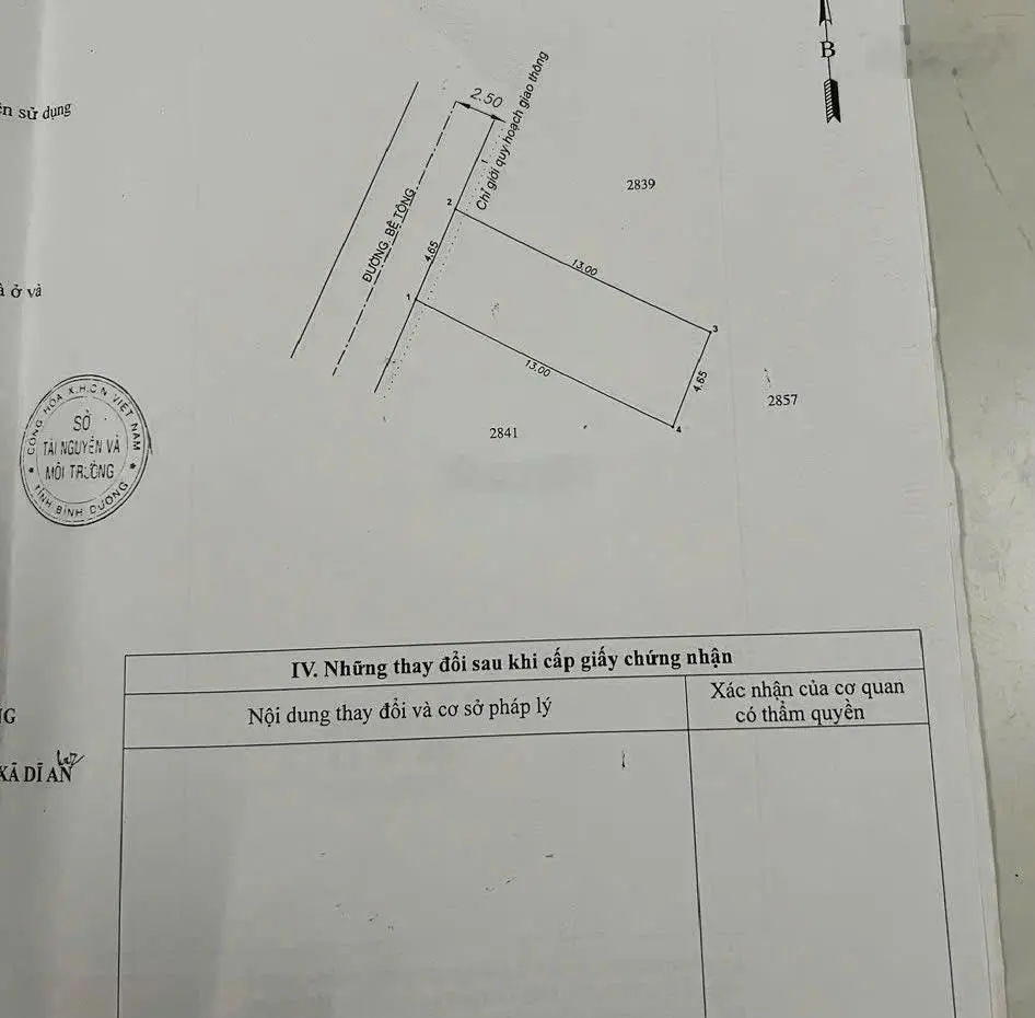 Cần bán nhà lầu trệt sau siêu thị Bigc Go đường Hai Bà Trưng, Phường Đông Hoà