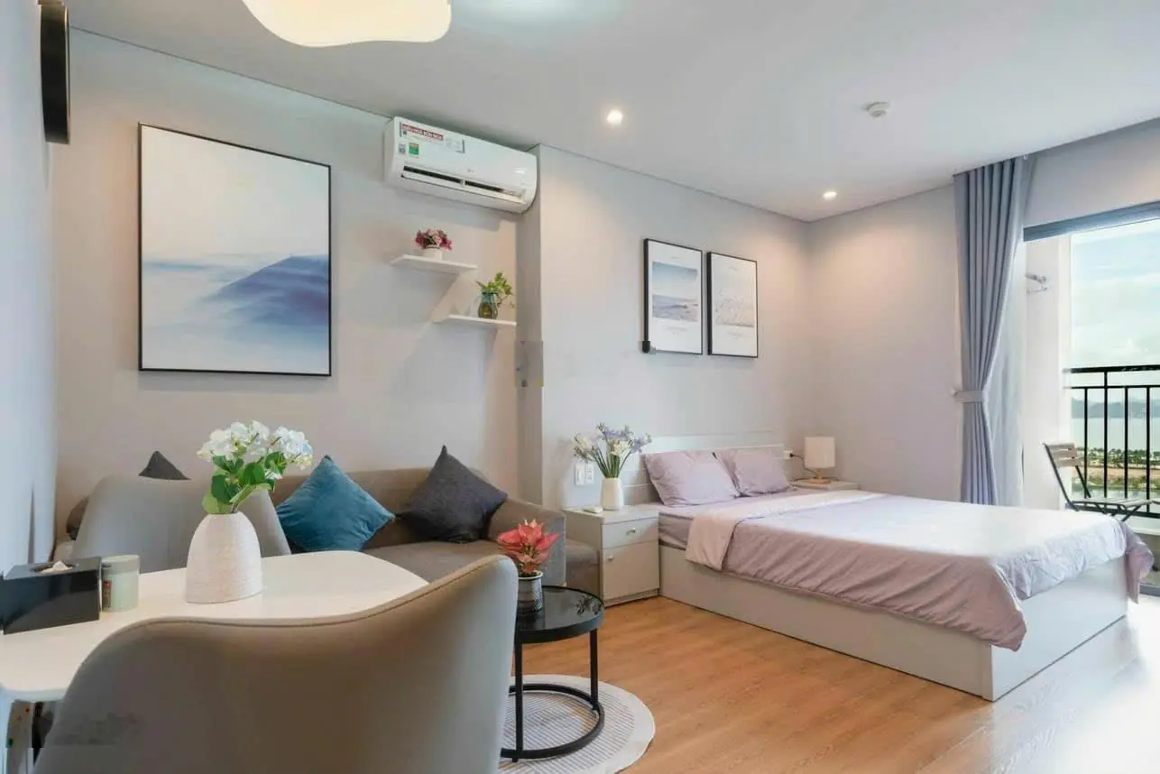 Bán căn hộ Studio view chính biển chung cư Greenbay Garden Bim 30 Tầng Hùng Thắng - Hạ Long