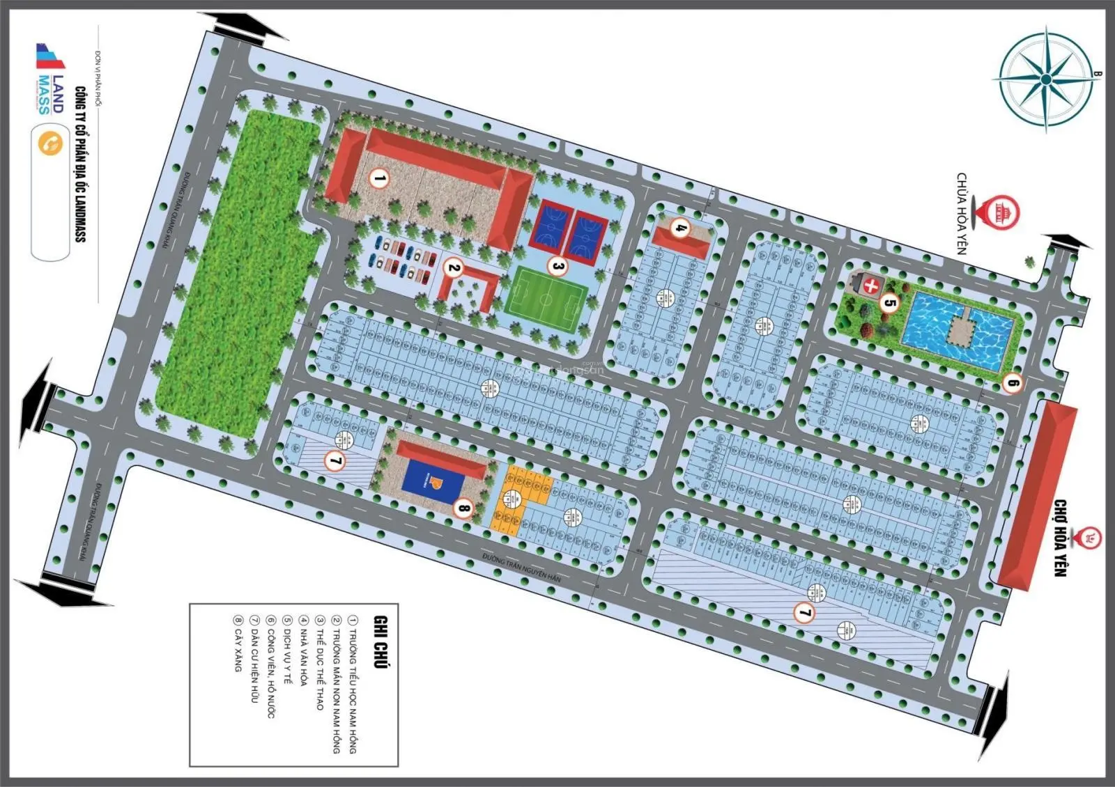 Bán đất làn 2 Trần Nguyên Hãn TP Bắc Giang 2,45 tỷ