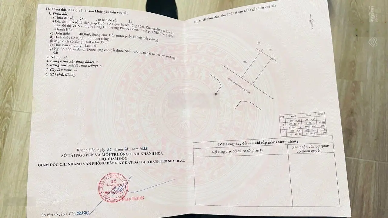 Bán nhà 1 mê khu TĐC đô thị VCN Phước Long 2 - Nha Trang