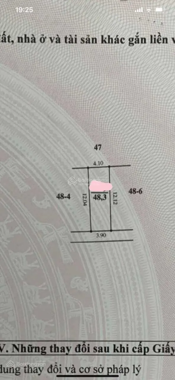 Chỉ 2.75 tỷ có ngay 49m2 đất An Thắng, cách ô tô 5m, nở hậu, giá đầu tư