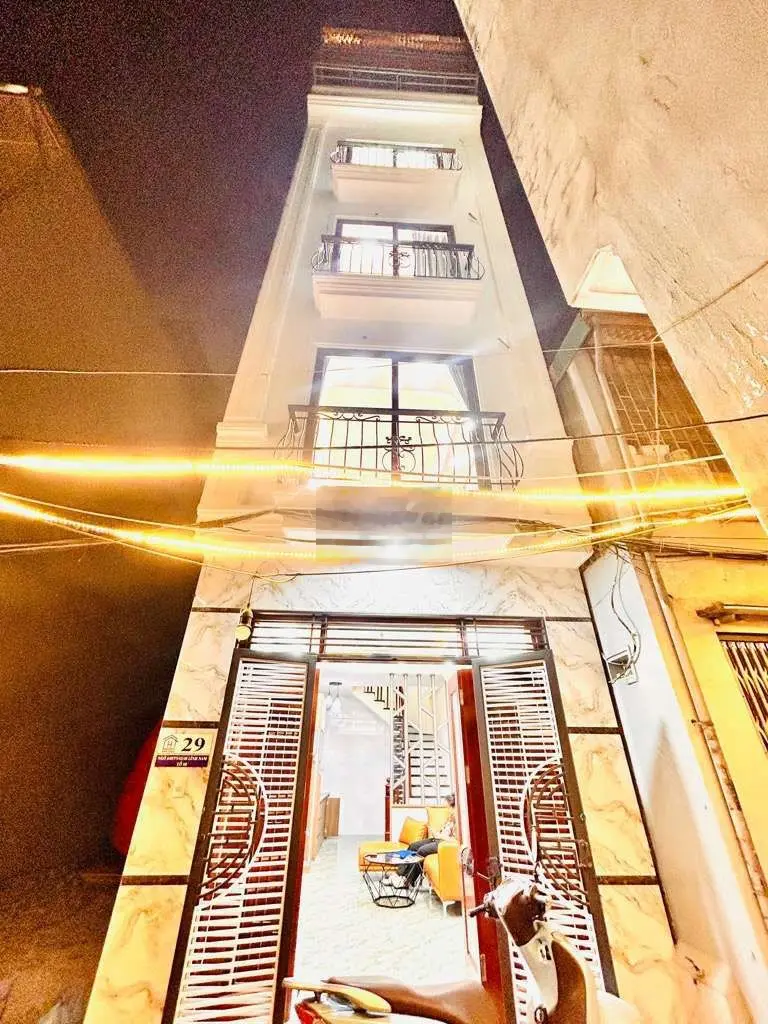 Bán nhà 649 Lĩnh Nam 35m², 5tầng,mặt tiền 3.5m, 4.1tỷ ,nhà mới, sổ đỏ