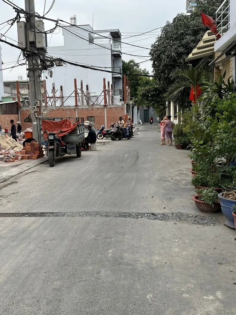 Nhà mới đường Hương Lộ 2 Giá 6tỷ (4*15m) hẻm thông 7m, giáp Q6 Tân Phú