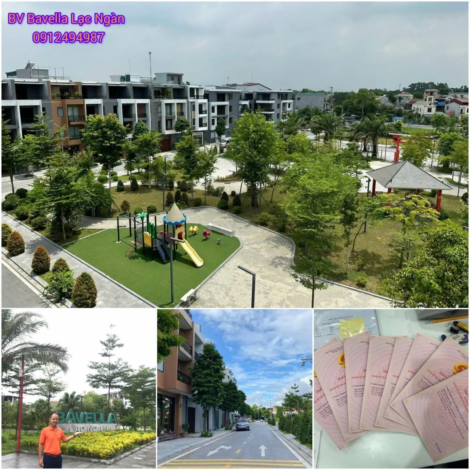 Duy nhất một căn hướng đông nam tại kđt lạc ngàn - view công viên