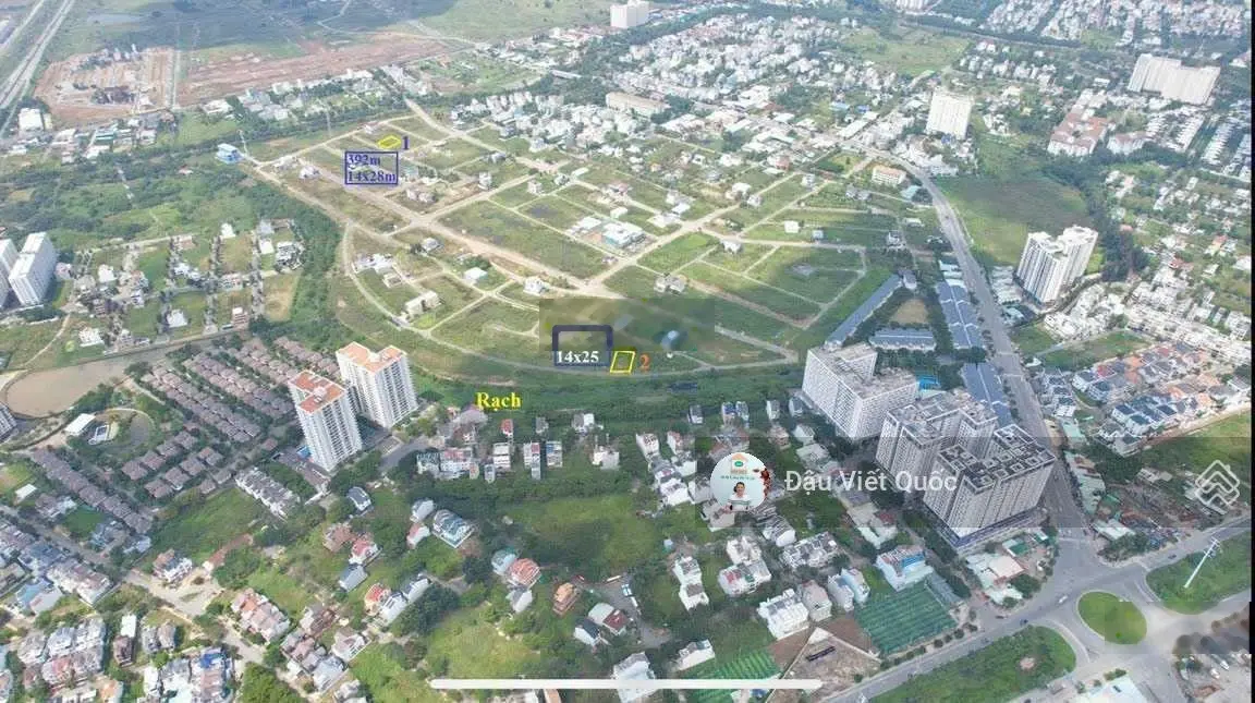 Bán đất dự án Phú Nhuận, Quận 9, giá rẻ 308m2 trục đường chính dự án, giá 95 tr/m2, cần bán