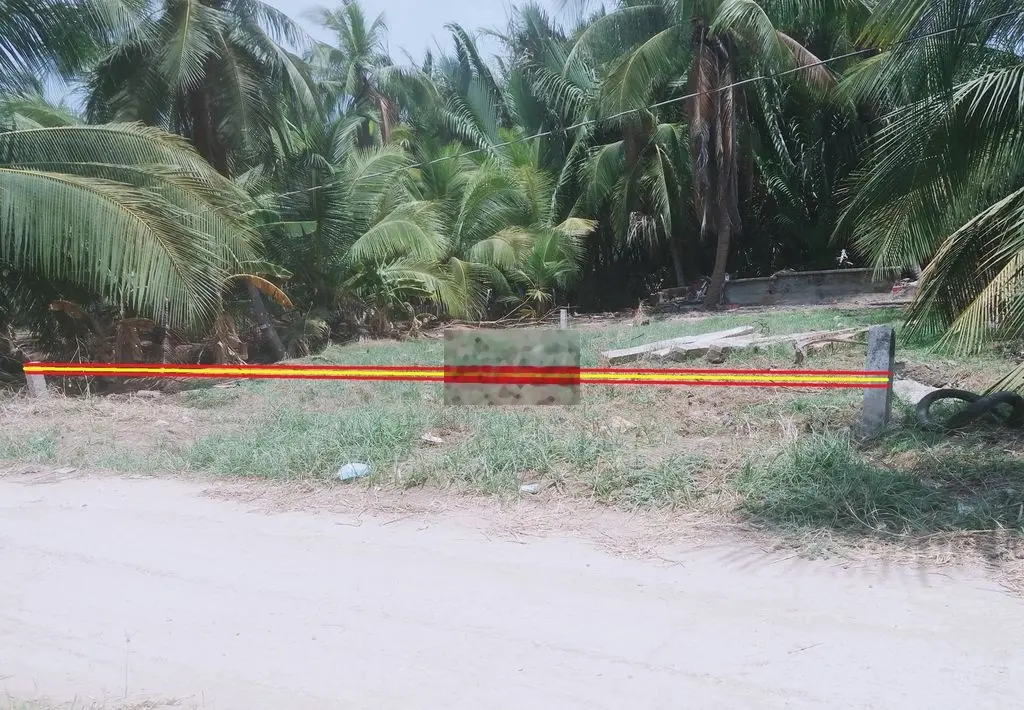 Đất mặt tiền Quốc Lộ 57B, Tiện ở xây nhà nghỉ, phòng trọ, đường ô tô