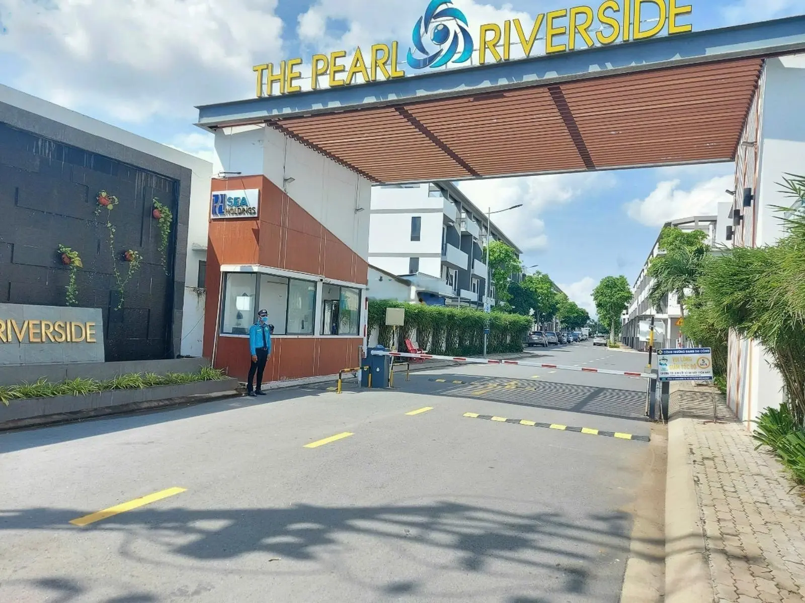 10 căn F0 The Pearl Riverside mặt tiền sông Vàm Cỏ Đông