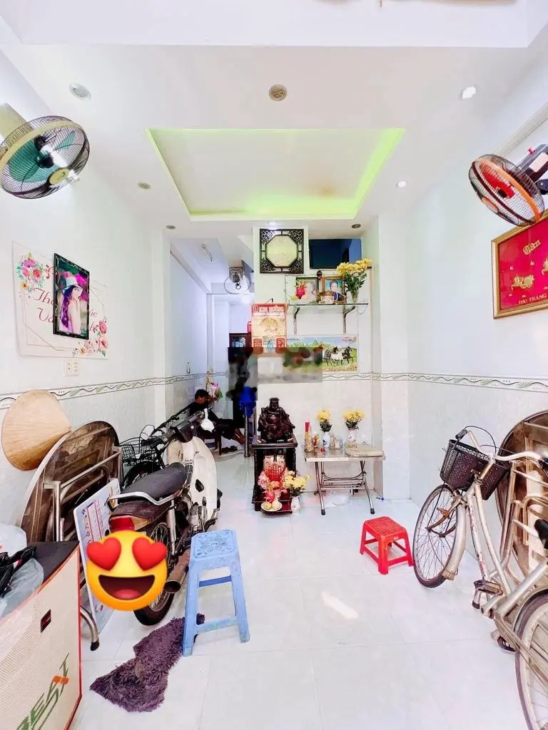 BÁN NHÀ ĐẸP 5 TẦNG - THÔNG ĐƯỜNG SỐ , dt 18m2 , Quận 4.